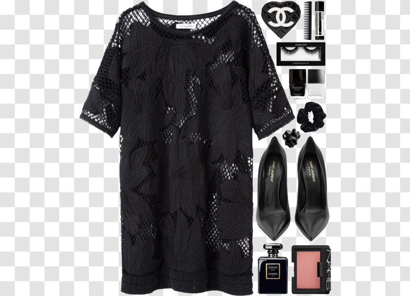 T-shirt Little Black Dress Casual Skirt - Shorts - Women With Fashion Transparent PNG