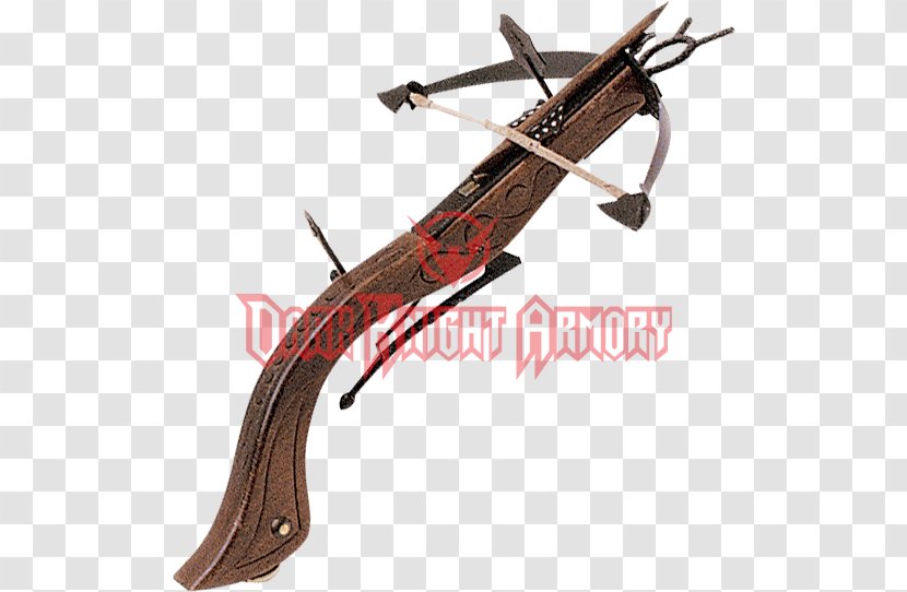Crossbow Middle Ages Foam Larp Swords Weapon - Bow And Arrow - Sword Transparent PNG