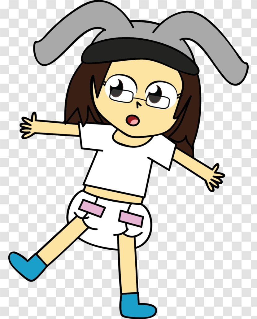 Cartoon Character Clip Art - Rabbit Baby Transparent PNG