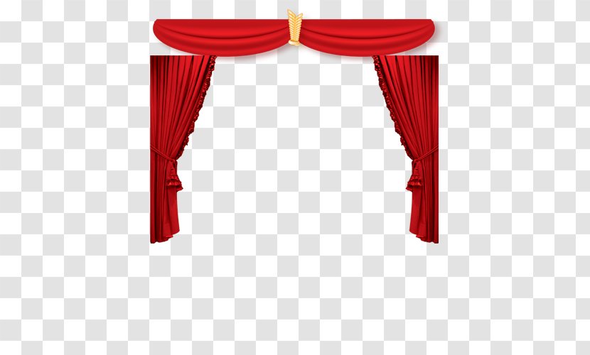 Window Theater Drapes And Stage Curtains - Ribbon Transparent PNG