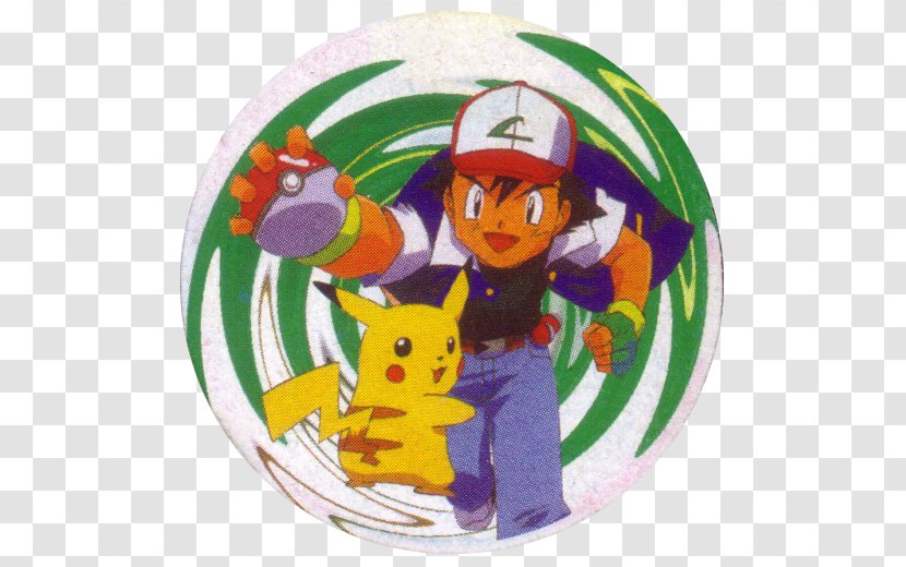 Ash Ketchum Pikachu Pokémon X And Y Milk Caps Serena - Dishware Transparent PNG