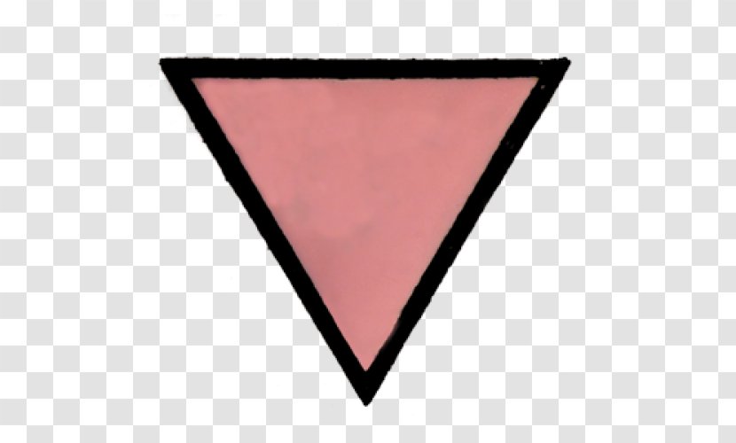 Symbol The Holocaust - Stock Photography - Pink Triangle Transparent PNG