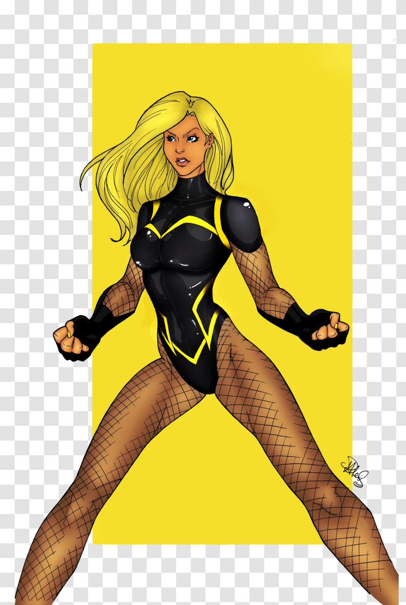 Black Canary Batgirl Superhero Invisible Woman Cartoon - Heart Transparent PNG