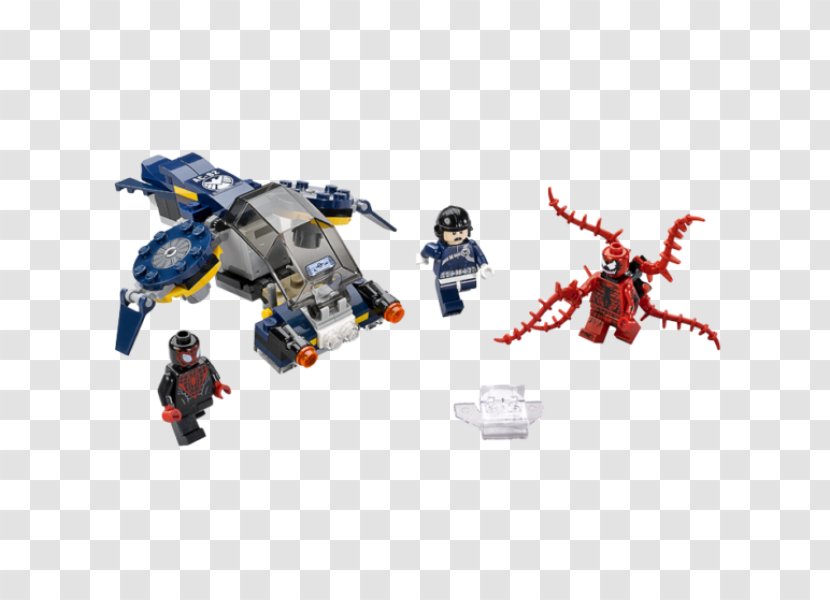 Lego Marvel Super Heroes Spider-Man LEGO 76036 Carnage's SHIELD Sky Attack Minifigure - Machine - Agent Carnage Transparent PNG