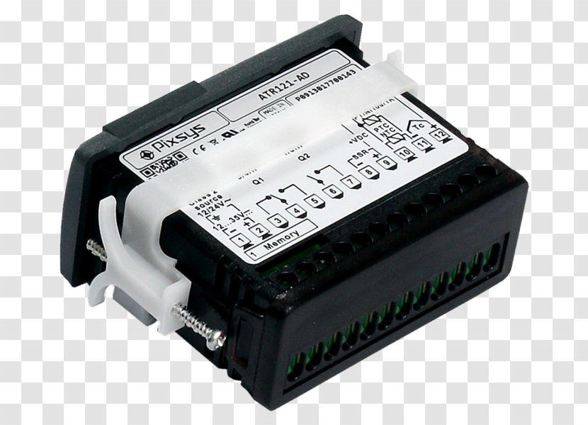 Power Converters Platin-Messwiderstand Resistance Thermometer Sensor Information - Computer Component - Double Twelve Display Model Transparent PNG