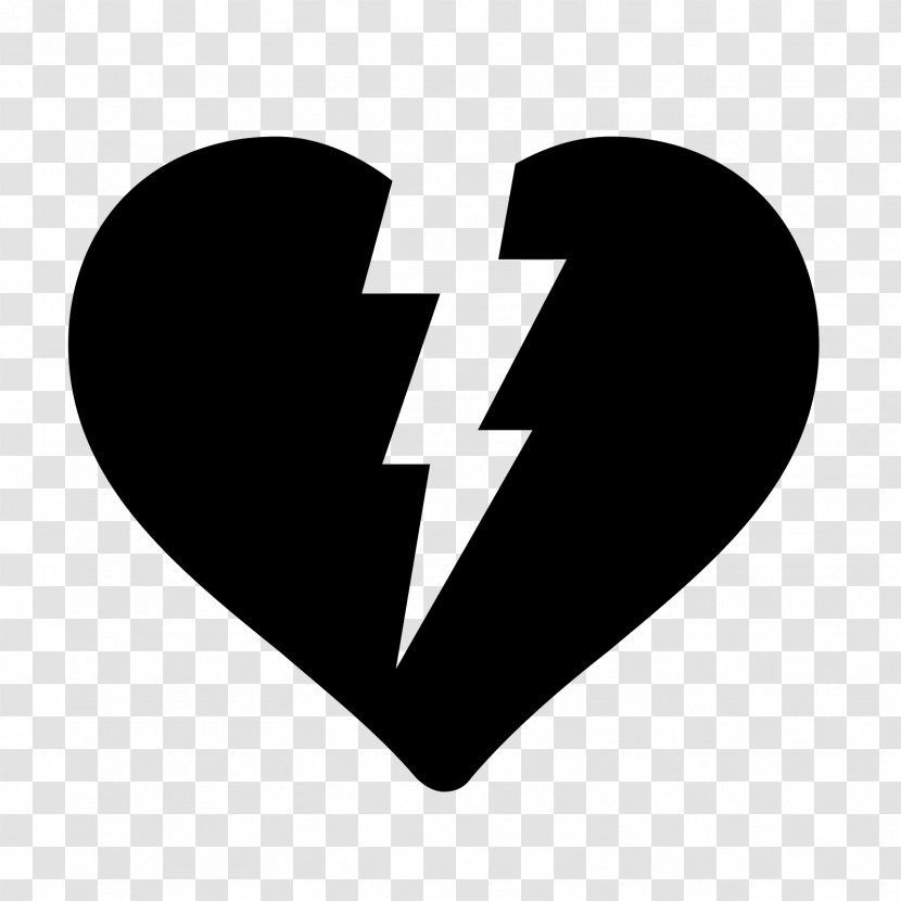 Broken Heart Symbol - Emoji Transparent PNG