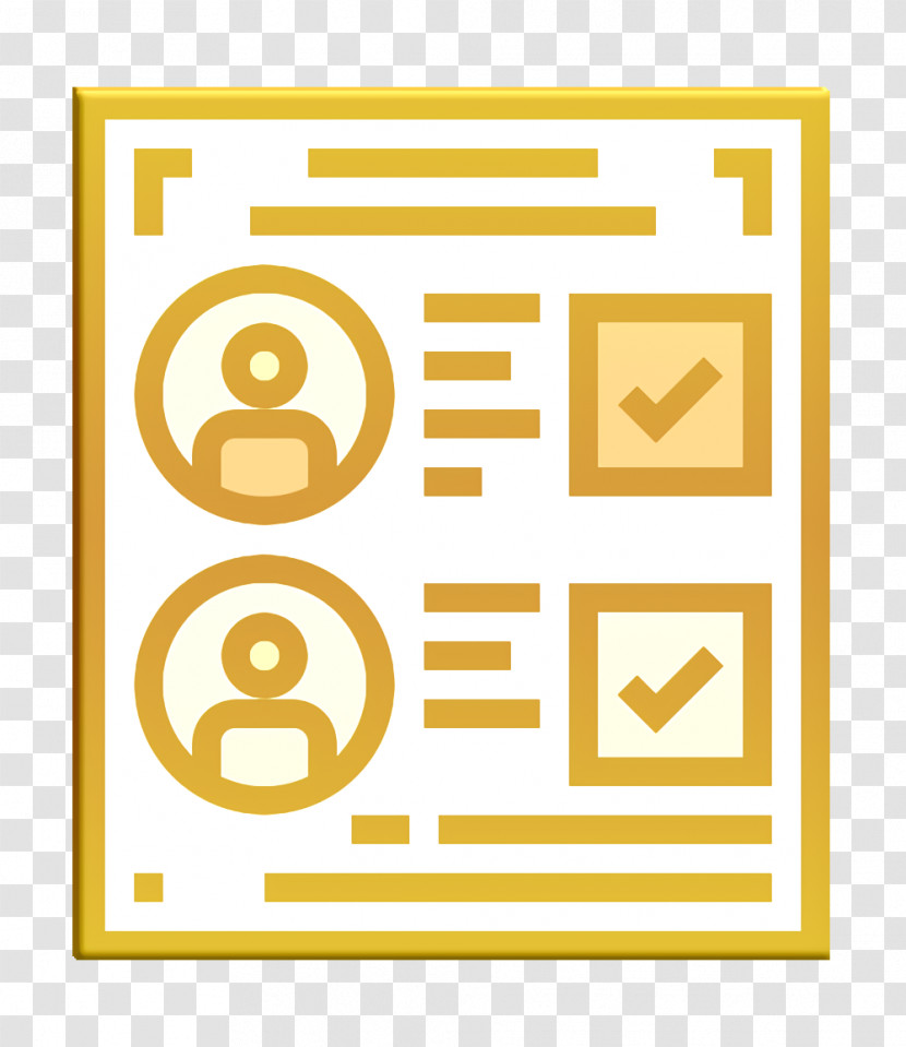 Voting Icon List Icon Election Icon Transparent PNG