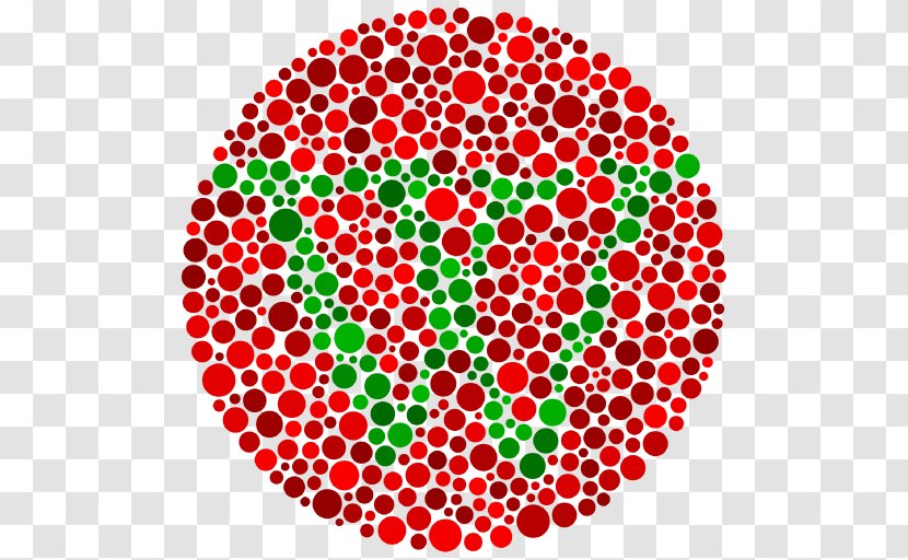 Ishihara Test Color Blindness Deuteranopia Eye Examination Vision - Visual Perception - Area Transparent PNG