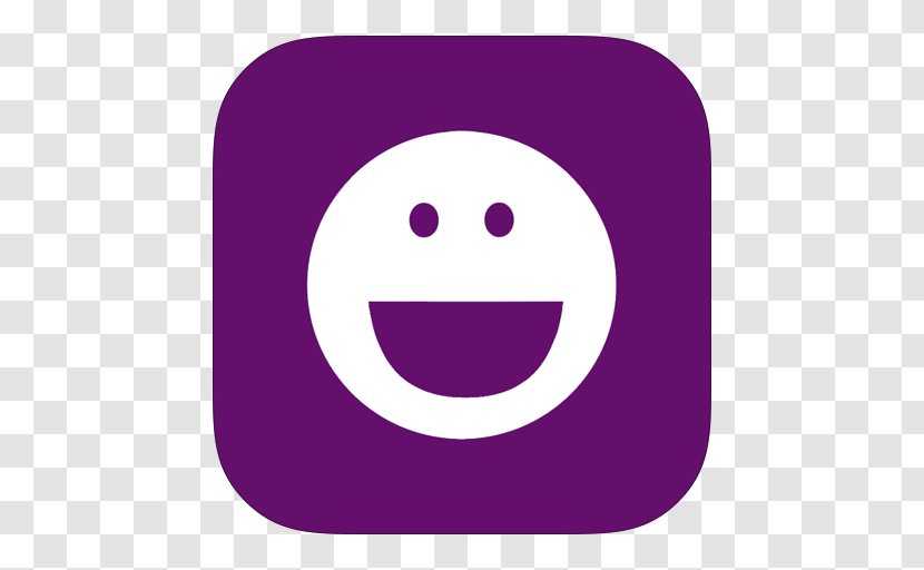 Emoticon Purple Smiley Violet - MetroUI Apps YM Transparent PNG