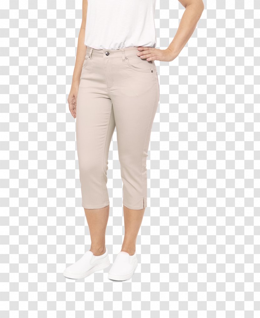 Jeans Waist Shorts Pants Pocket - White Transparent PNG