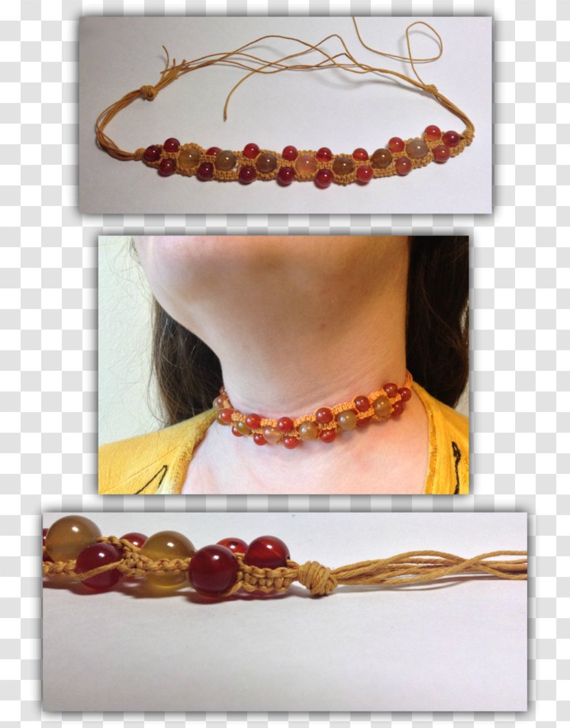 Necklace Amber Bead Bracelet - Jewellery Transparent PNG