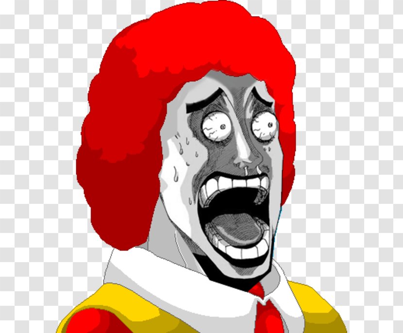 Ronald McDonald KFC Fast Food McDonald's Hamburger - Mouth Transparent PNG