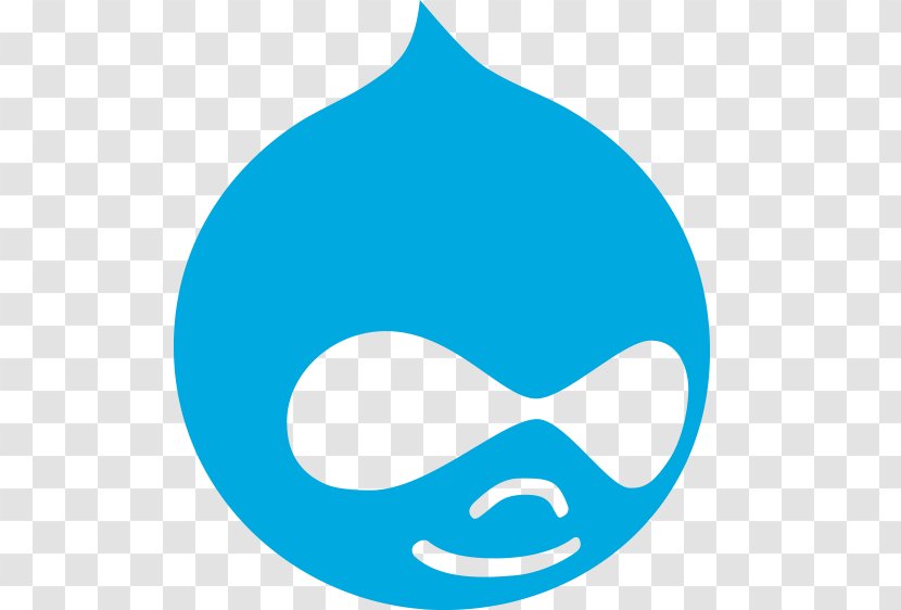 Drupal Content Management System Web Design Logo - Fish Transparent PNG
