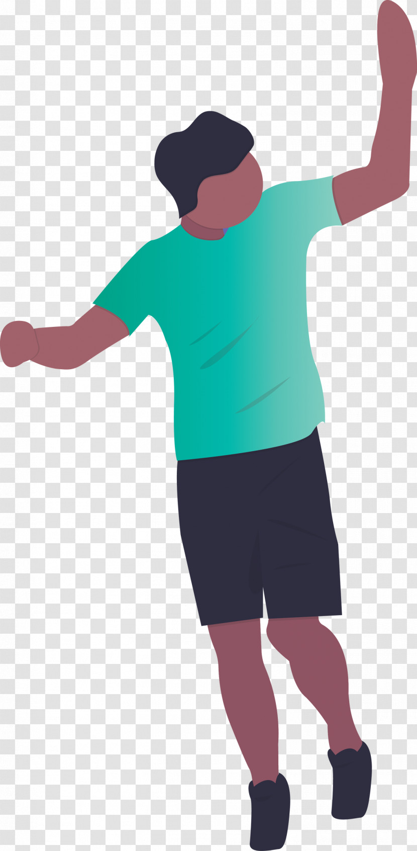 Standing Arm Joint Sleeve Gesture Transparent PNG