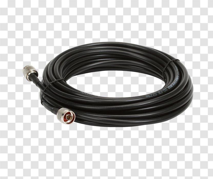 Coaxial Cable Cellular Repeater Electrical Television - Aerials - Coax 60 Feet Transparent PNG