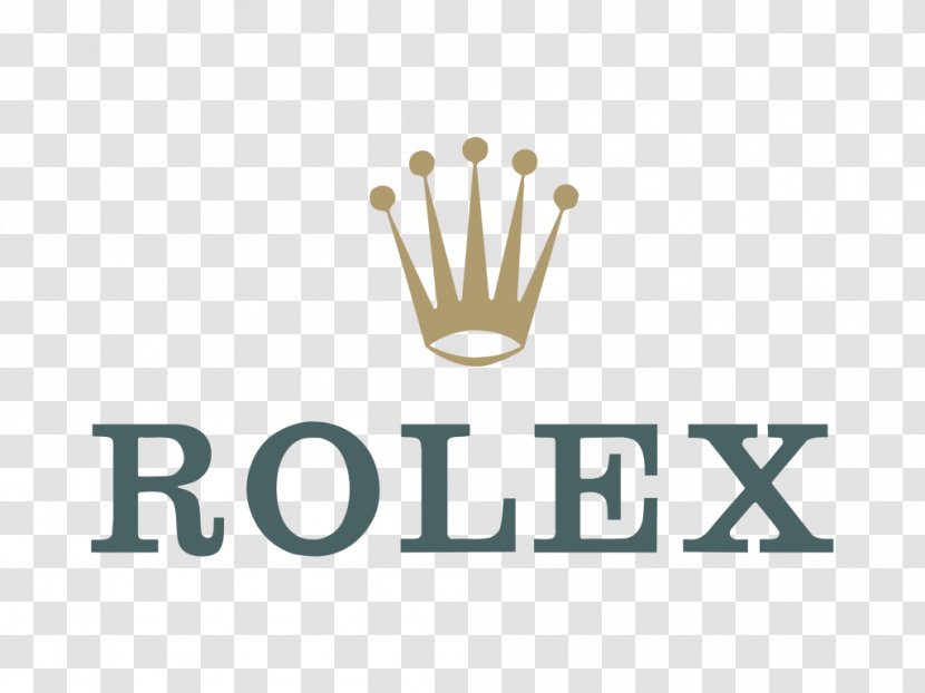 Rolex Logo Brand Watch - Text Transparent PNG
