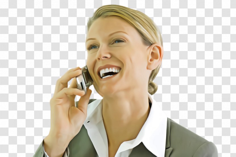 Facial Expression Nose Mouth Shout Telephony - Technology - Telephone Operator Transparent PNG