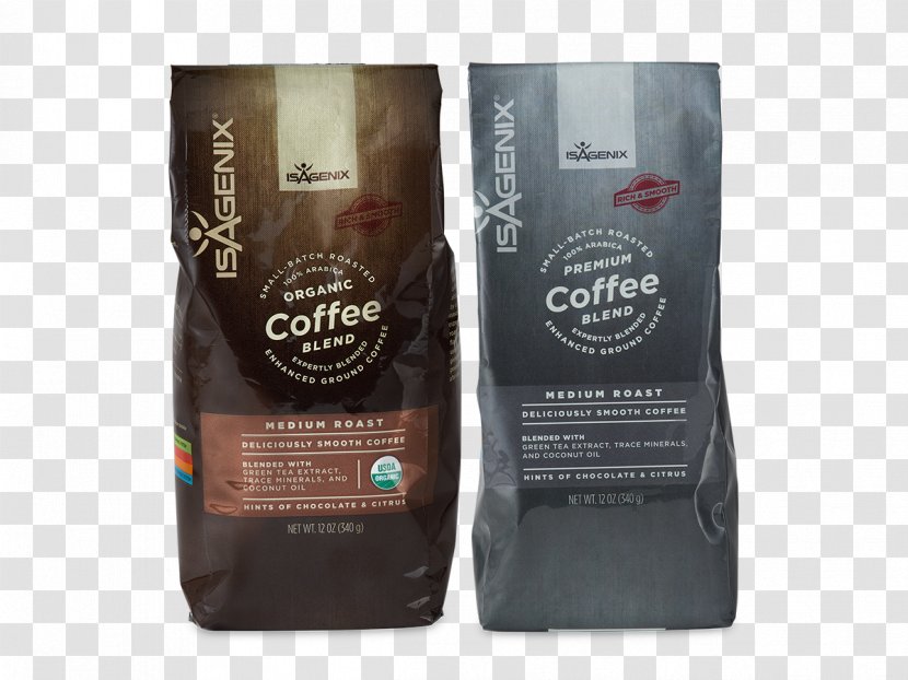 Organic Coffee Isagenix International Dietary Supplement Health - Fair Trade Transparent PNG