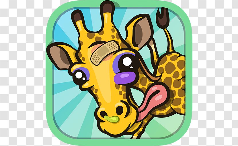 Giraffe Cartoon Clip Art Transparent PNG