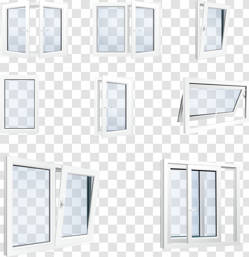 Daylighting Architecture Facade - Floor - Aluminium Windows Transparent PNG