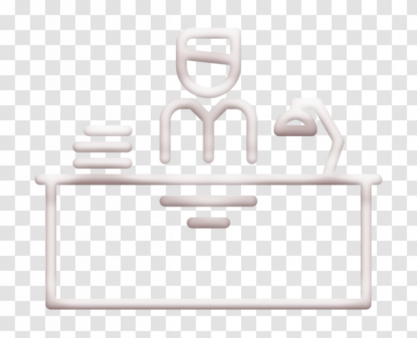 Work Icon Management Icon Director Desk Icon Transparent PNG