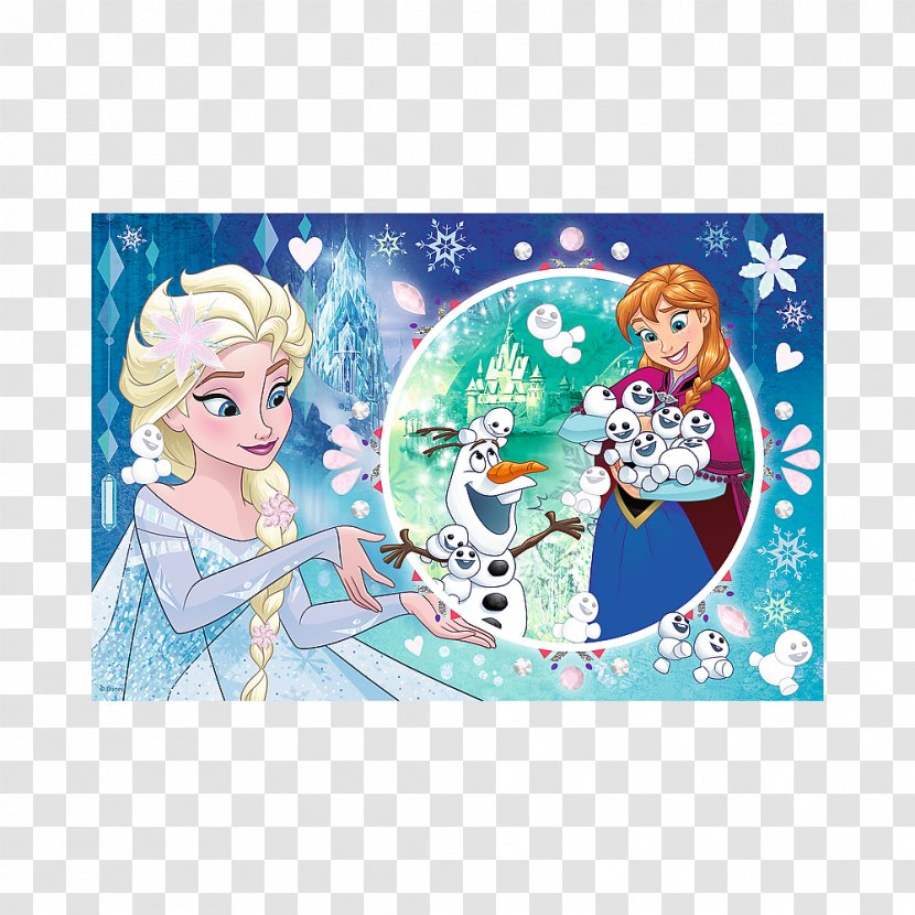 Jigsaw Puzzles Anna Trefl Frozen Film Series Toy - Fictional Character Transparent PNG