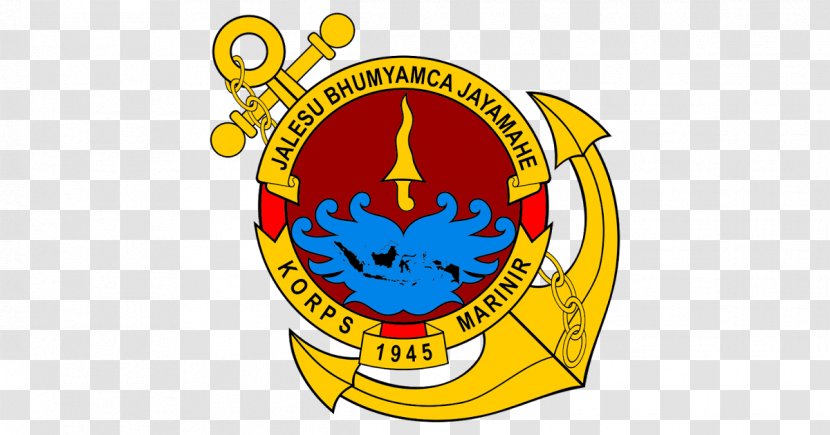 Logo Indonesian Marine Corps Marines Navy - Korps Commandotroepen Transparent PNG