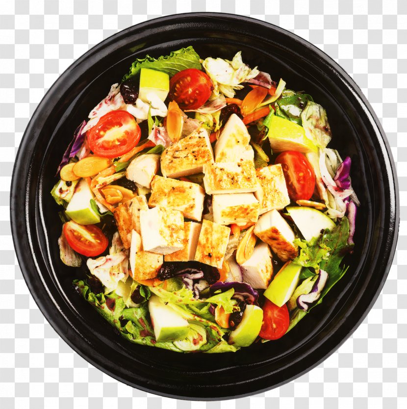Greek Salad Vegetable Fattoush Pasta - Food - Vegetarian Cuisine Transparent PNG