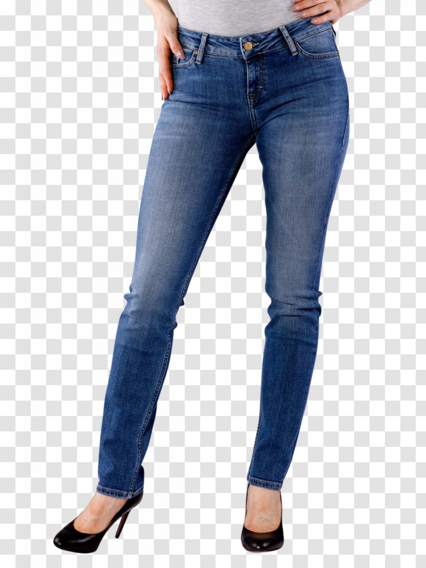 Pepe Jeans Slim-fit Pants Denim Mom - Watercolor - Slim Woman Transparent PNG