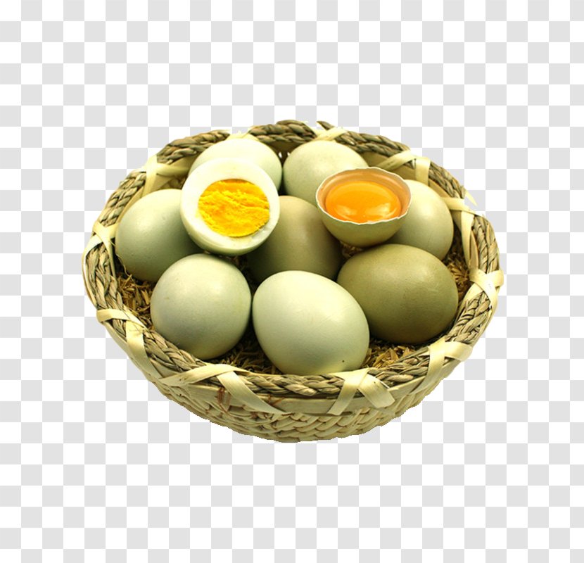 Egg In The Basket Chicken Salted Duck Vegetarian Cuisine - Pengshan Green Shell Eggs Transparent PNG