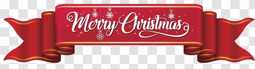 Santa Claus Christmas Ribbon Gift - Merry Decoration Transparent PNG