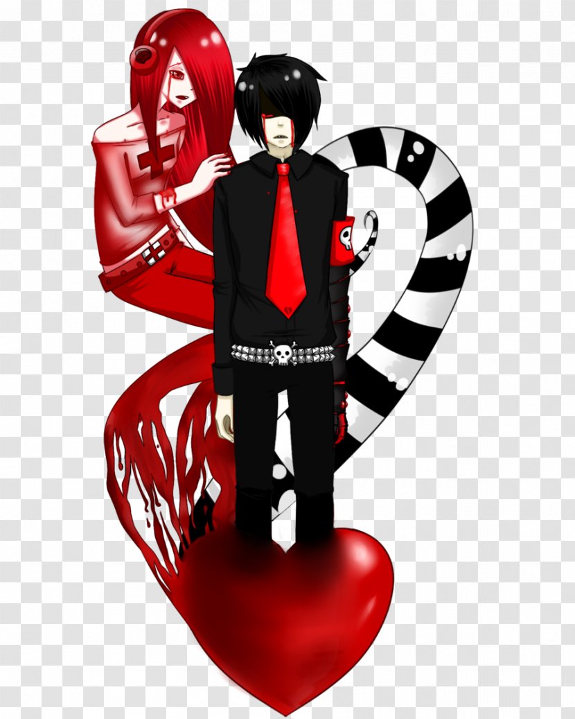 Love Valentine's Day Drawing - Fictional Character - Art Transparent PNG