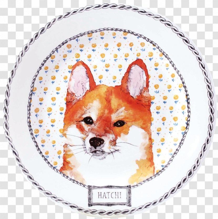 Red Fox Dog Breed Faïencerie De Gien - Porcelain Transparent PNG