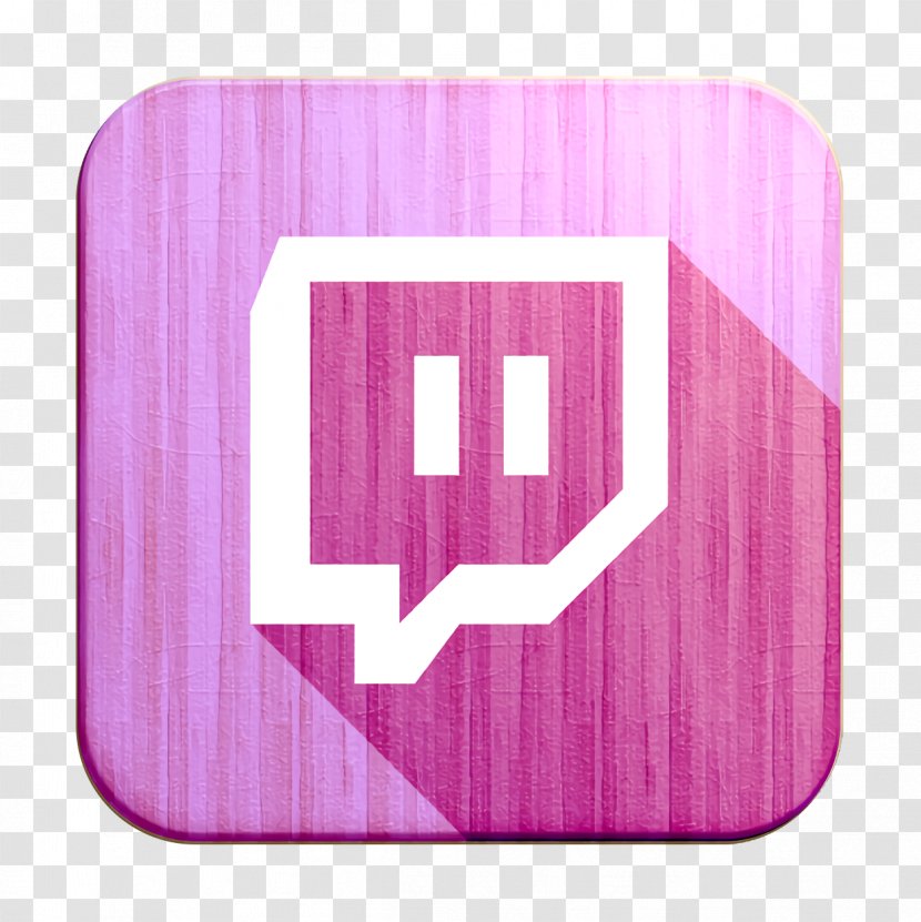 Twitch Icon Twitch.tv - Purple - Text Transparent PNG