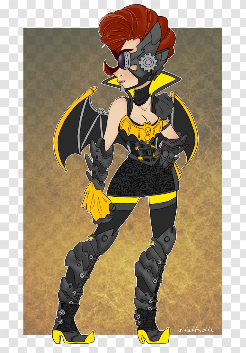 Batgirl Art Steampunk Harley Quinn Female - Silhouette Transparent PNG