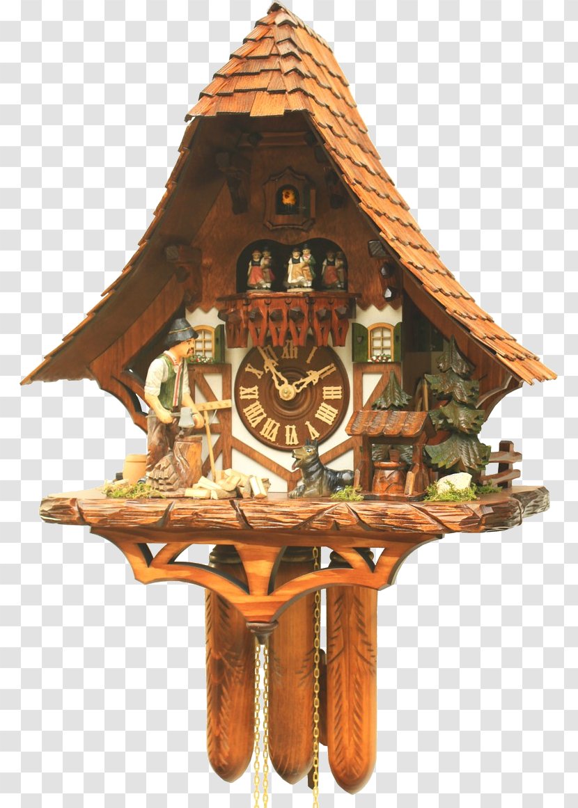 Cuckoo Clock Black Forest House Movement - Cuckoos Transparent PNG