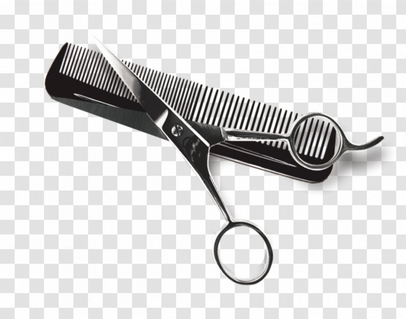 Comb Beauty Parlour Scissors Hair Care - Long - Combs Transparent PNG