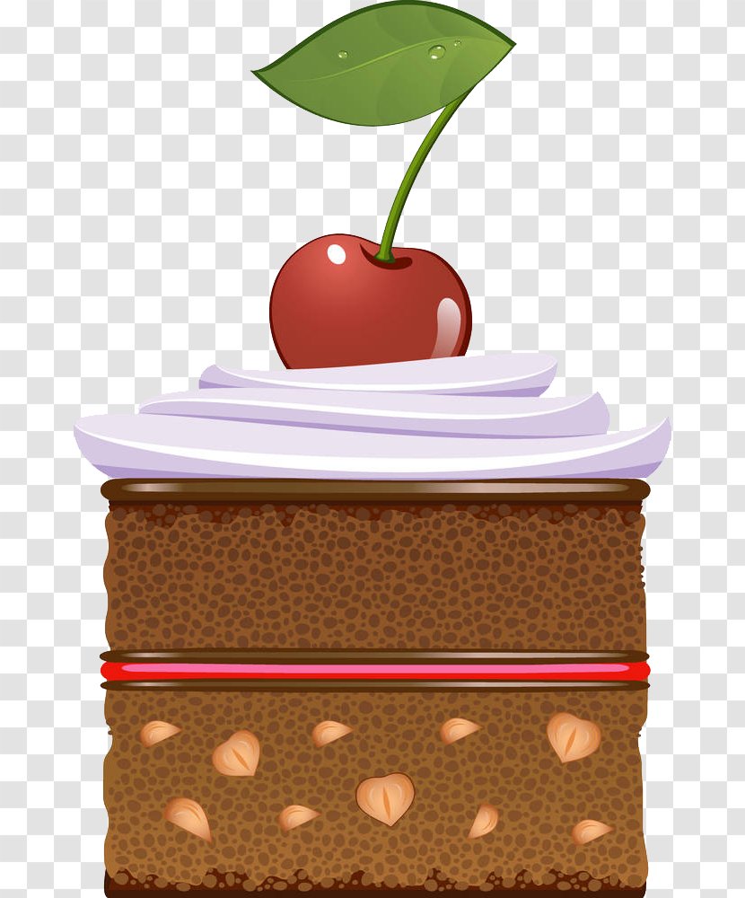 Cream Royalty-free Cake Cherry - In The Cup Transparent PNG
