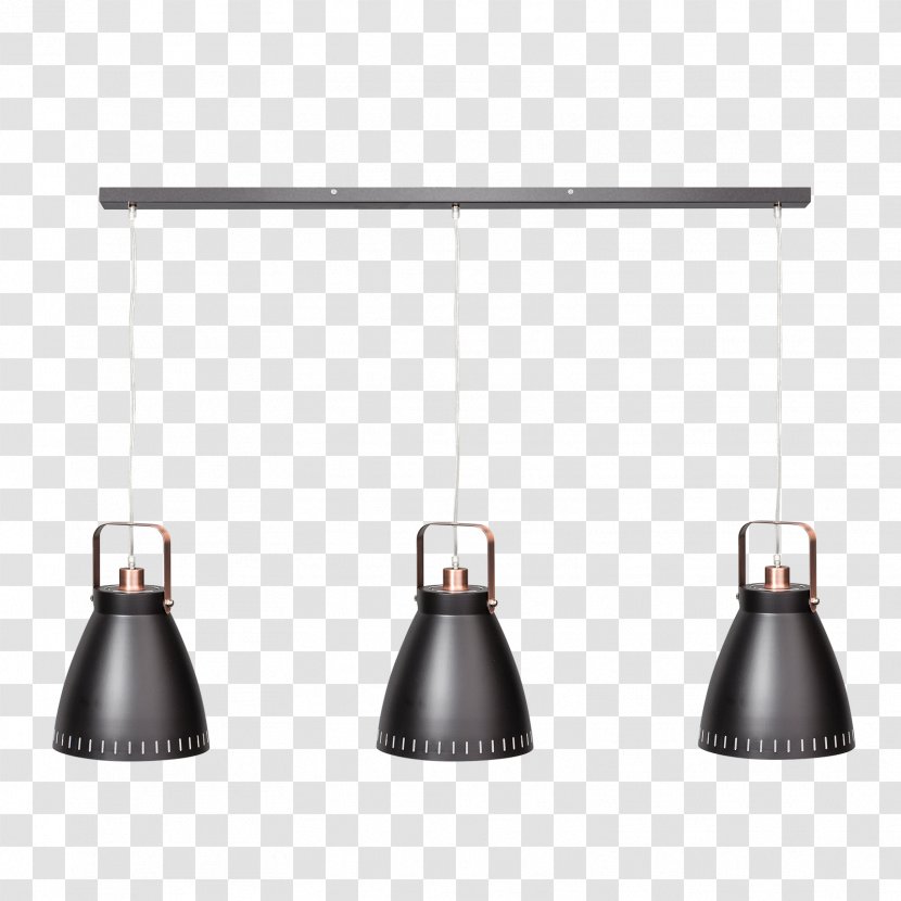 Lamp Acate Pendant Light Metal - Black Transparent PNG