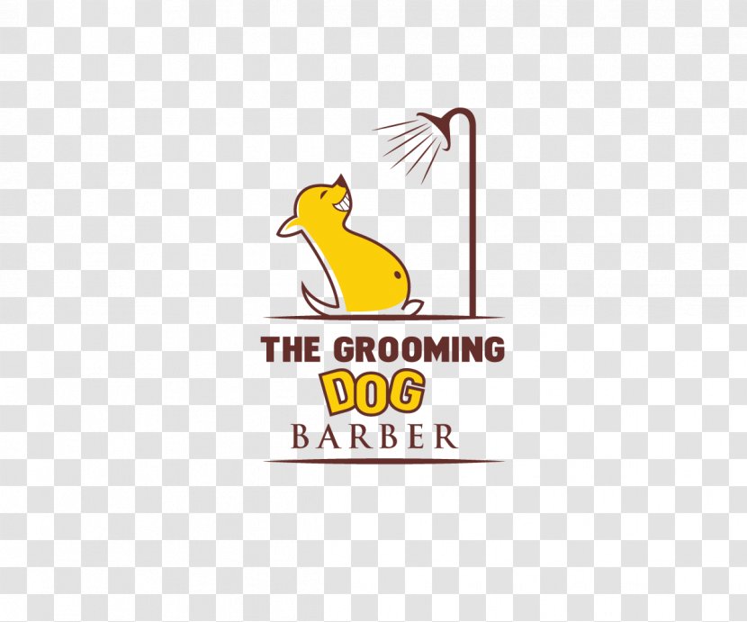 Beak Logo Brand Line Font - Dog Grooming Ideas Transparent PNG