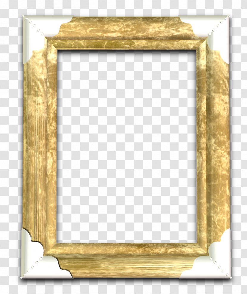 Picture Frames Mirror Clip Art - Photography - Gold Frame Transparent PNG