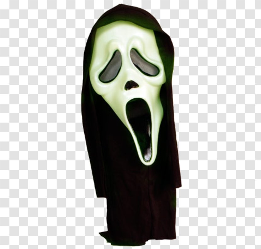 Ghostface Scream Mask Halloween Costume - 2 Transparent PNG