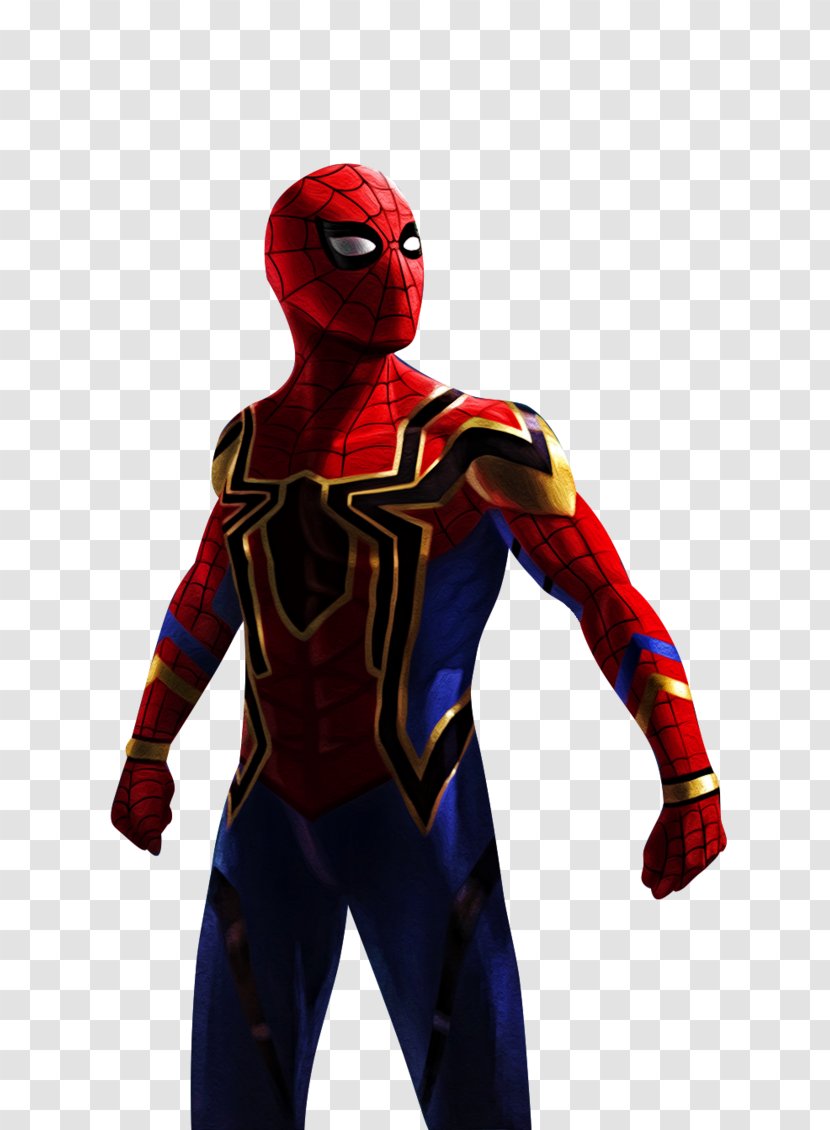 Spider-Man Iron Spider Marvel Cinematic Universe Rendering - Spiderman Transparent PNG