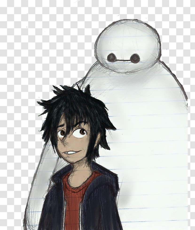 Black Hair Character Animated Cartoon - Human Color - Big Hero 6: The Series Transparent PNG