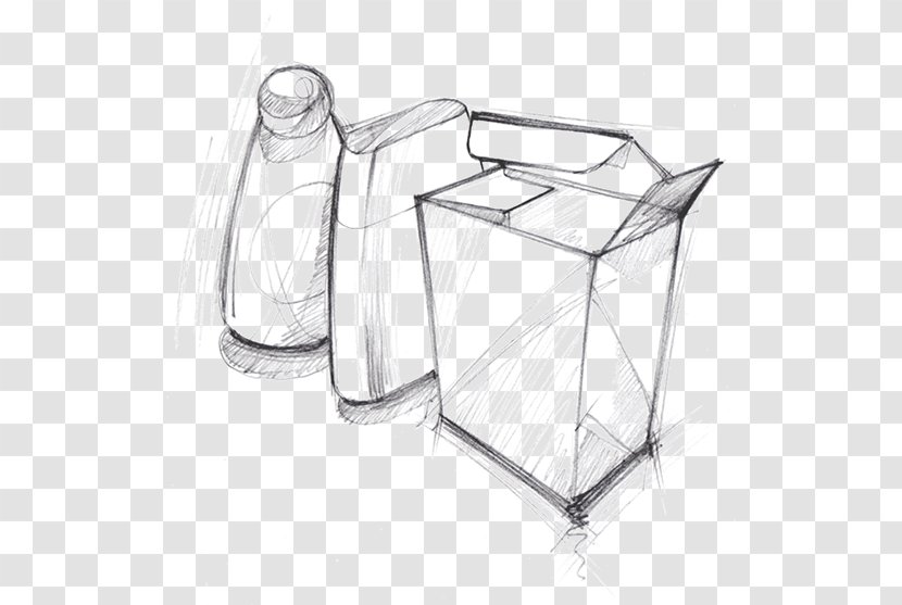 Packaging And Labeling Design Sketch Conditionnement Product - Table - Arquitetura Banner Transparent PNG