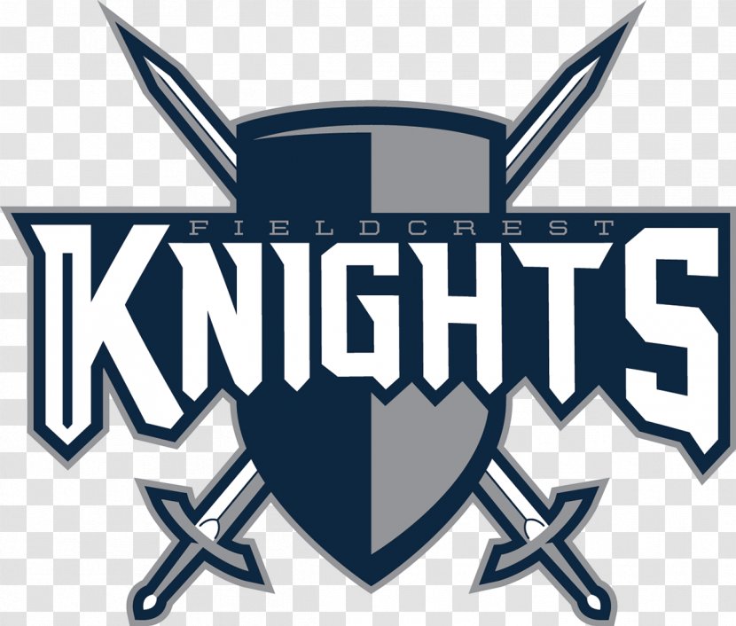 Logo Knight Graphic Design Fieldcrest High School - Blue Transparent PNG