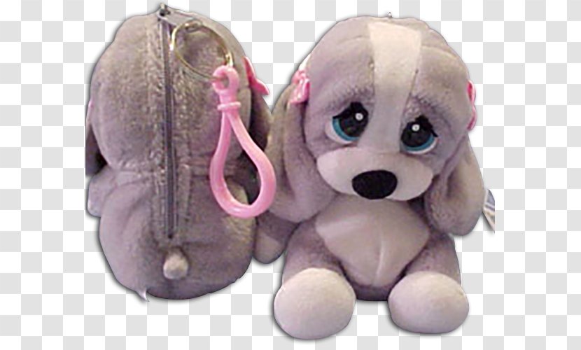 Puppy Basset Hound Key Chains Plush - Stuffed Animals Cuddly Toys Transparent PNG