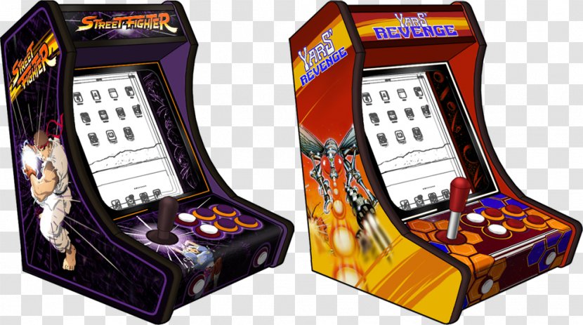 Street Fighter II: The World Warrior ICade Arcade Game MAME Emulator - Design Transparent PNG