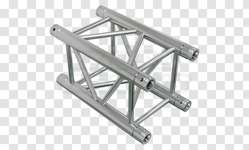 Truss Square Hollow Structural Section Angle Line Segment - Metal Tube Transparent PNG
