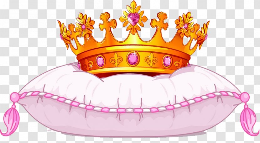 Crown With Pillows Image - Pink - Photography Transparent PNG